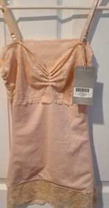 Kathy Ireland Smooth Shaper Lace Camisole Large